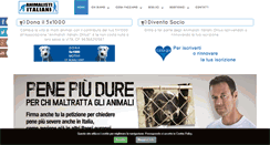 Desktop Screenshot of animalisti.it